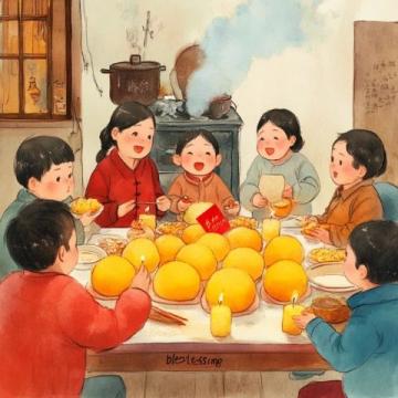 童謠：歌頌新年和美食的傳統(tǒng)童謠