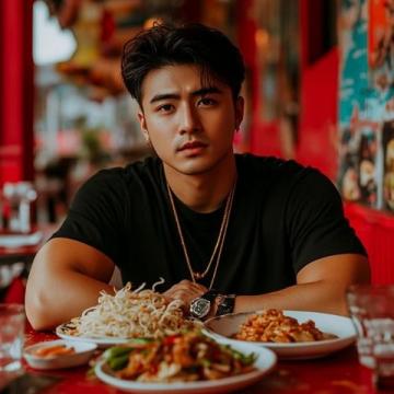 凌晨四點，美食博主挑戰(zhàn)極限吐掉第15口冰水拍攝“爆辣火雞面