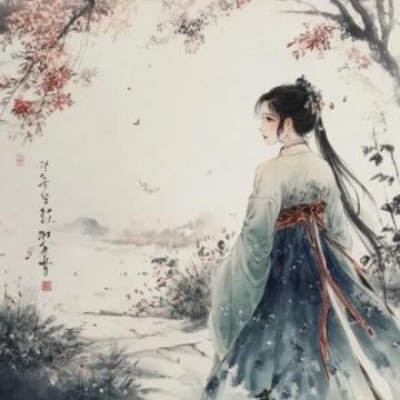你是否喜愛(ài)馬致遠(yuǎn)的畫卷，描繪了一幅美麗的生活場(chǎng)景
