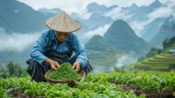 三月采艾草做艾糍正當(dāng)時(shí)，玉林鄉(xiāng)村美味攻略