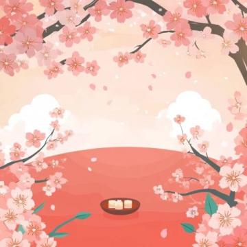 櫻花盛開(kāi)的美景與滿(mǎn)滿(mǎn)一口牛排的幸福之戀