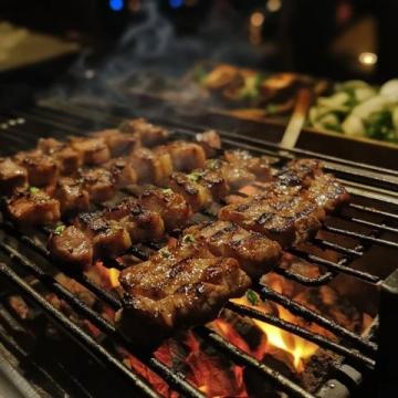 路邊攤驚現(xiàn)惠州美食寶地,55元超值燒烤！