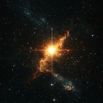 在廣袤無垠的天空中，一顆溫煦的巨蟹座星星綻放其輝煌