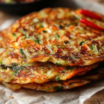 美味營養(yǎng)胡蘿卜土豆絲西蘭花雞蛋餅的做法