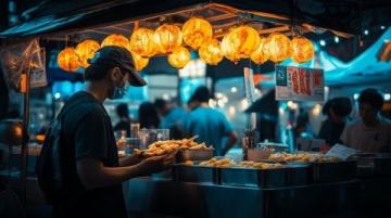 深夜長沙揚(yáng)帆夜市：95后白領(lǐng)直播夜經(jīng)濟(jì)狂歡