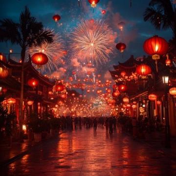 新春習(xí)俗中的幸福期盼