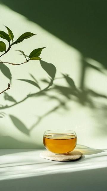 春日品茶，品味生機(jī)，香茗映翠色。