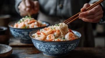 蒸粉絲鮮蝦，節(jié)日餐桌的經(jīng)典美味佳肴