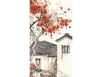 濟南的秋天泉水與紅葉交織的詩意畫卷