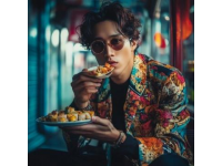 凌晨四點，美食博主挑戰(zhàn)極限吐掉第15口冰水拍攝“爆辣火雞面