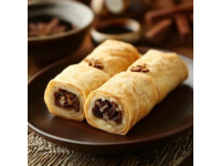 手抓餅?zāi)Хǎ簾o(wú)烤箱也能輕松享受的蜜豆卷與牛肉卷小食記