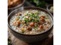 熱騰騰的豆湯飯：一碗美味與溫暖的體現(xiàn)。
