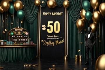 舅舅50歲大壽，我們成為他的貴賓