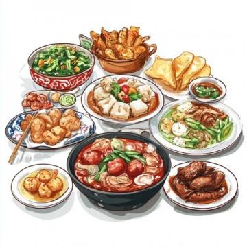 以下是一些常見美食的制作方法，涵蓋中餐、西餐、甜點(diǎn)等類別，步驟清晰易懂
