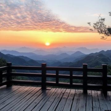 小楊知道200米外就是順峰山和寶林寺，準(zhǔn)備去五一玩兒。