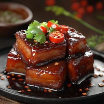 胖妹紅燒肉大放異彩，勾起我無(wú)盡食欲