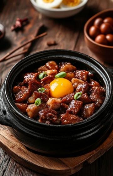 家常菜譜：豆角燒茄子、辣椒炒雞蛋、肉沫油煎豆腐做法分享