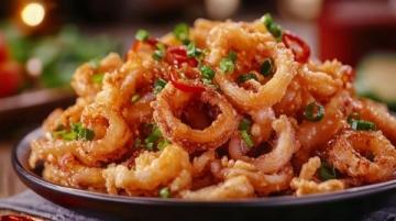 陜西肉夾饃秘制：外酥里嫩，下油炸好吃！