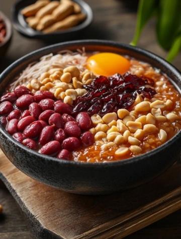 傳統(tǒng)中式美食糊羹：鮮美濃稠，深受喜愛