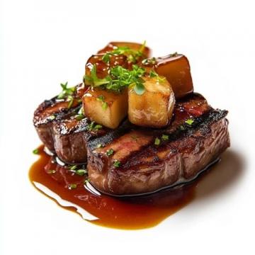 蘋果牛肉粒：清甜與鮮嫩的絕妙邂逅