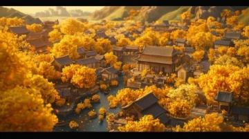 遇見鎮(zhèn)坪，一城山色半城秋