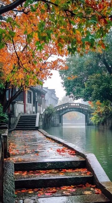 桂林塔山：漓江邊的秋色古韻，壽佛塔與紅葉交相輝映的詩意之地