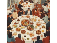魯迅散文勸菜：共食一盤(pán)的溫馨餐桌文化變遷記