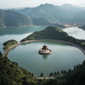 黃岡白蓮河水庫(kù)首次開啟第二溢洪道