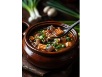 紅燒秘籍排骨、虎皮雞蛋與香菇的奢華味覺盛宴