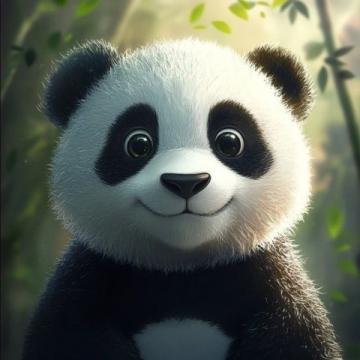熊貓界有一只會(huì)掉色的熊貓名叫七仔