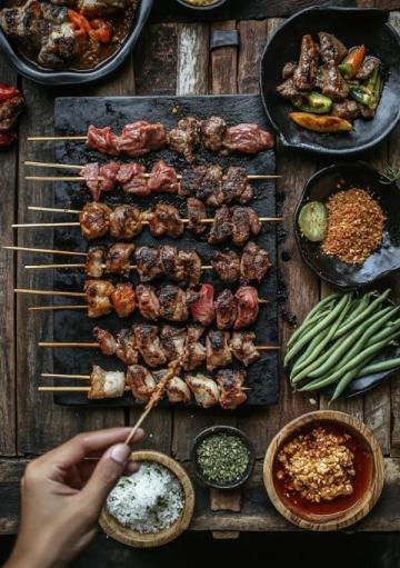 成都串串店：多種牛肉串任你選