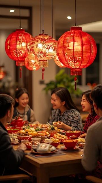 大年初六一家三口的晚餐，自從大年初二去岳父家拜年，一連吃了四天晚飯
