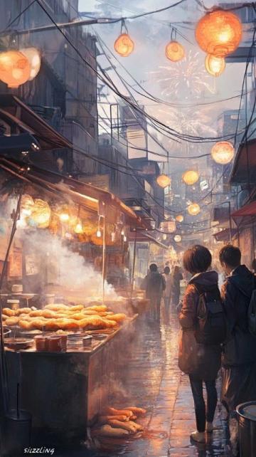 隱藏在夜市巷道中的老火鍋風情