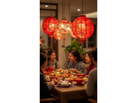 大年初六一家三口的晚餐，自從大年初二去岳父家拜年，一連吃了四天晚飯