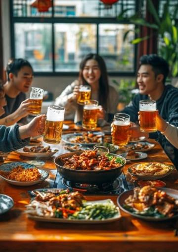 潮汕地區(qū)（包括汕頭、潮州、揭陽(yáng)等）以其豐富的美食文化聞名