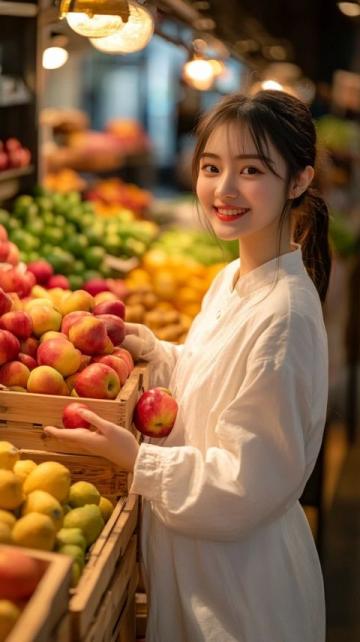 我在開遠(yuǎn)的電廠農(nóng)貿(mào)市場買菜的經(jīng)歷