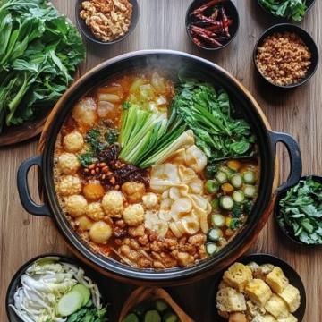 冬天在家吃火鍋，一熱抵三鮮，舒服！