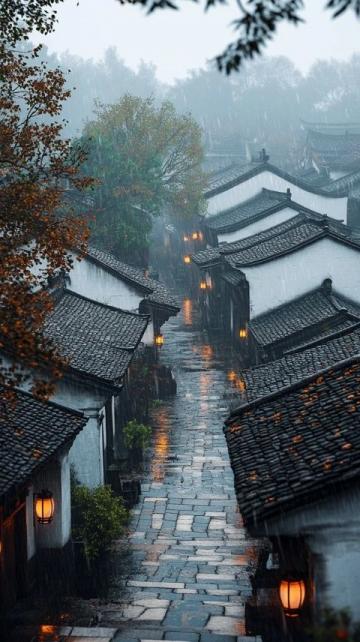 初五雨水過(guò)后的古鎮(zhèn)一日游推薦