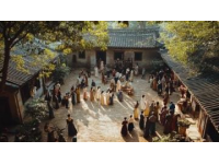 水鄉(xiāng)老街里的千年魚塘廟會