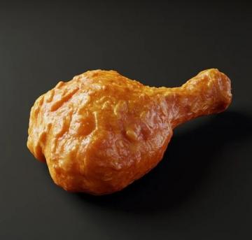 味道不一樣，是新鮮雞背，第一口就嘗出來了，不是凍雞背，還不錯(cuò)，點(diǎn)上六八贊
