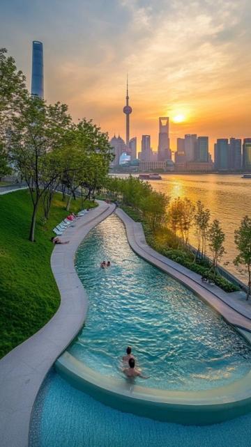 海邊天際玻璃棧道與15米高空無邊際泳池探險(xiǎn)之旅