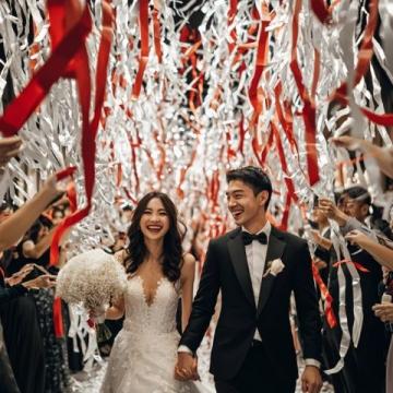 充滿愛意與祝福的10日：紅包雨點(diǎn)亮婚禮盛宴