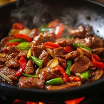 晚餐吃啥好？推薦一道牛肉炒青椒，鮮嫩多汁停不下嘴！