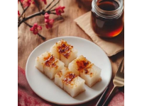 軟糯香甜的糯米糕，不用搟面就能輕松做出！