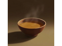 我知道了，下面就是答案： 一碗濃湯，滿足我的胃口！
