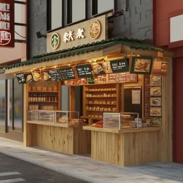 寺門(mén)美食廣場(chǎng)建設(shè)完工即將開(kāi)業(yè)打造順河坊新地標(biāo)