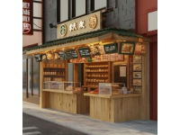 寺門(mén)美食廣場(chǎng)建設(shè)完工即將開(kāi)業(yè)打造順河坊新地標(biāo)