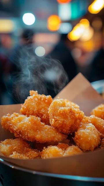 網(wǎng)紅炸雞腿探店：美味背后的排隊(duì)秘籍
