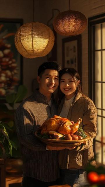 廣西網(wǎng)紅搭檔：年齡與身高的差異，六年默契合作的美食之旅