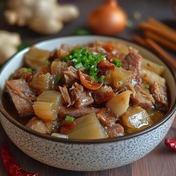 年夜飯硬菜之招財進寶（鮑魚紅燒肉），好顏值高！
